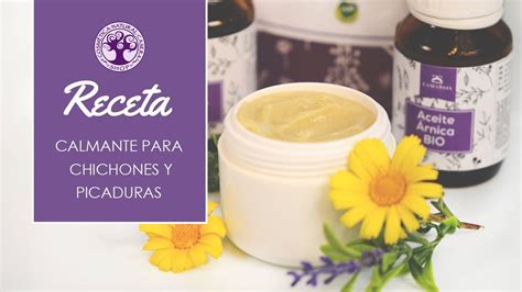 Receta calmante para chichones y picaduras Cosmética Natural Casera