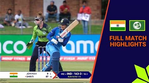 India Vs Ireland Women S T20 World Cup 2023 Highlights India Vs