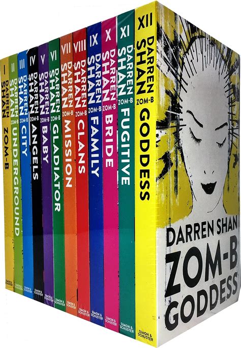 Zom B Books Collection Set Pack By Darren Shan Zom B Underground