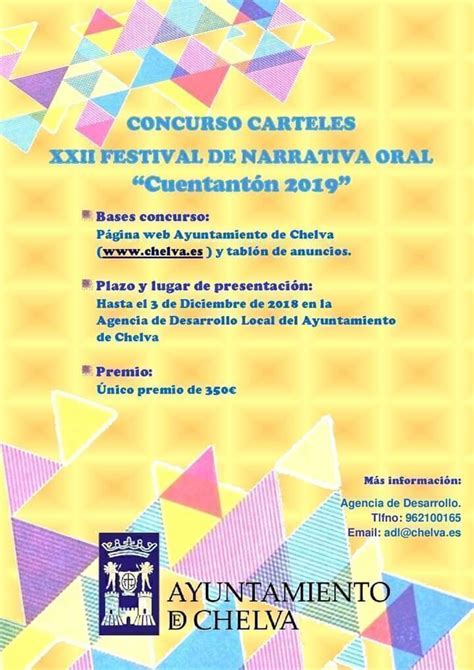 Concurso Cartel Oficial Del Xxii Festival De Narrativa Oral