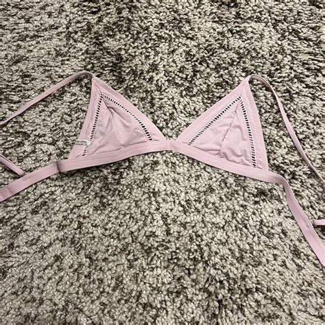 Gorgeous Purple Bikini Top From Lulus Never Worn Depop