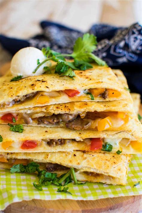 Easy 20 Minute Steak Quesadilla Recipe Pitchfork Foodie Farms