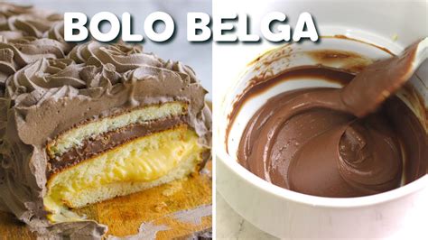 BOLO DE CREME BELGA TRUFADO RECEITA DO CREME MAIS CORINGA PARA