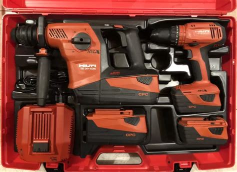 KIT HILTI PERFORATEUR BURINEUR Te30 A36 Visseuse Sfca22 Reconditiönné