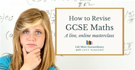 How To Revise GCSE Maths