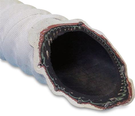 Sanitation Hose With Steel Spiral White Epdm 35°c 135°c