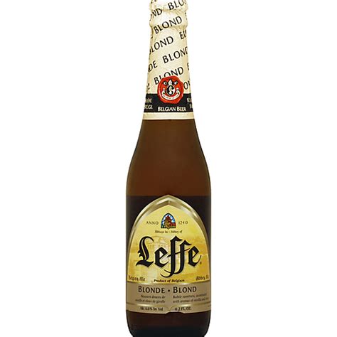 Leffe Ale Belgian Abbey Blonde Oz Beer Foodtown