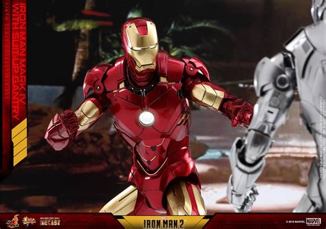 Hot Toys 元旦第一擊經典戰甲鐵甲奇俠 Iron Man Mark IV Suit Up Gantry 機械臂套裝 Toys Zone D 玩具兄弟 Figures