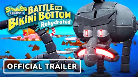 SpongeBob SquarePants Battle For Bikini Bottom Rehydrated Official Multiplayer Trailer YouTube