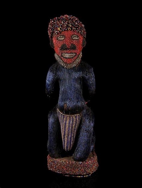 Statue S Beads Wood Bamileke Cameroon Catawiki