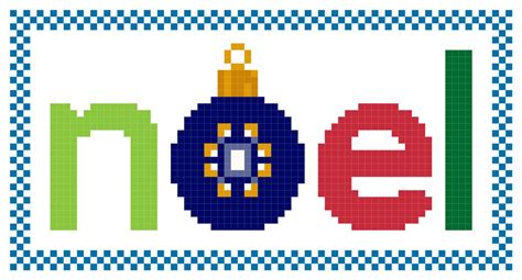 noel pattern chart graph