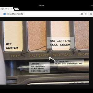 Urban Decay Makeup Real Vs Fake Naked 2 Please Read Poshmark