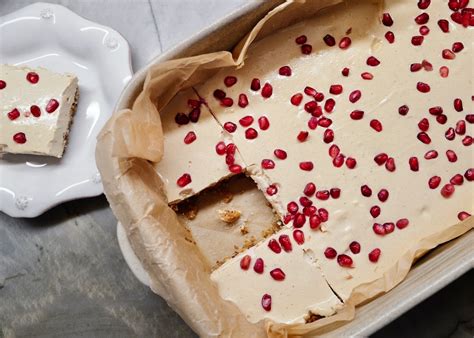 No Bake Cheesecake Walnut And Date Crust