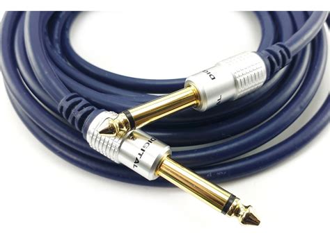 Cable De Linea Guitarra Plug 1 4 Mono 7 Metros Envío gratis