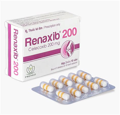 Thuốc Renaxib® 200mg Celecoxib 【hộp 30 Viên】