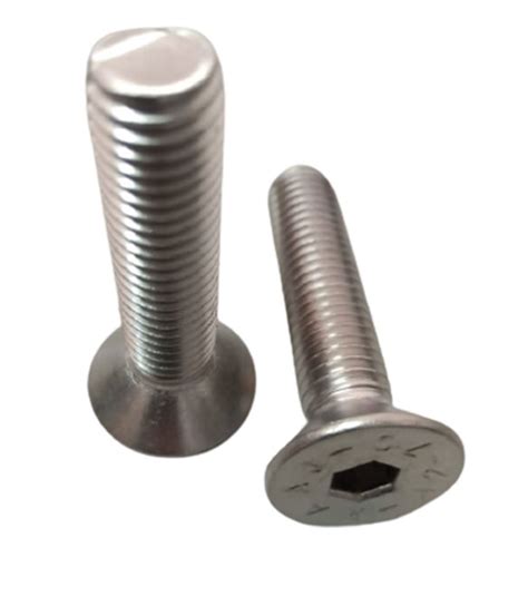 Stainless Steel Full Thread SS 304 Allen CSK Bolt Size M8 At 3 75