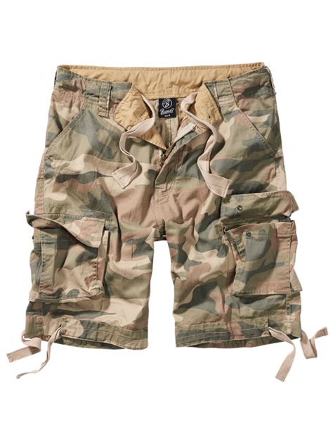 Short Randonnée homme Brandit Urban Legend camouflage light woodland