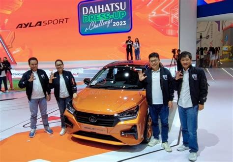 Daihatsu Pamerkan Ayla Sport Di GIIAS 2023 Tantang Para Tuner