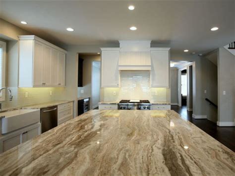 Fantasy Brown Granite Countertops | Backsplash | FMG