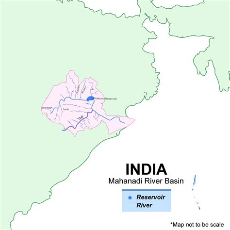 Mahanadi River Origin Basin Tributaries And Important Facts