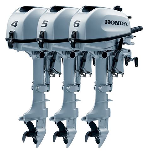 Honda Bf And Outboard Engines And Hp Stroke Portable Motor Off