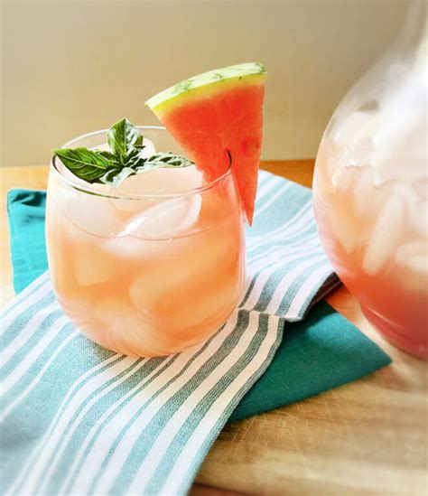 10 min • Watermelon Lemonade Recipe • Loaves and Dishes