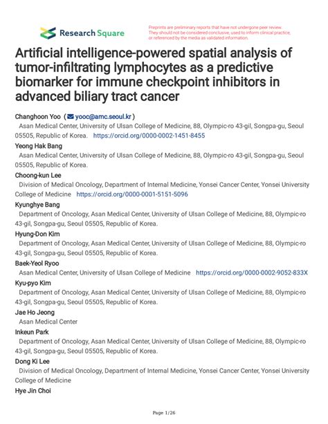 Pdf Artificial Intelligence Powered Spatial Analysis Of Tumor