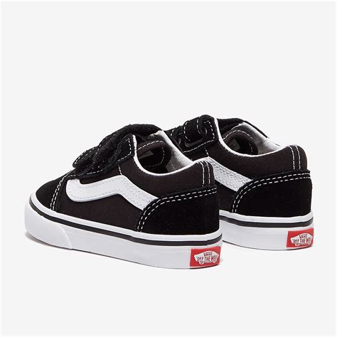 Vans Kids Td Old Skool V - Black - Boys Shoes