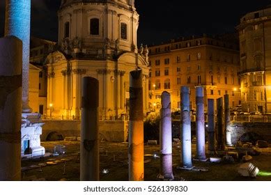 Night Walk Through Streets Ancient Rome Stock Photo 526139830 | Shutterstock