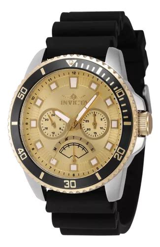 Rel Gio Masculino Invicta Pro Diver Preto Mercadolivre