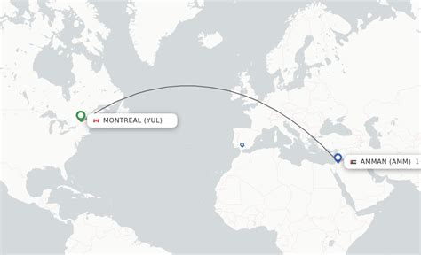 Direct Non Stop Flights From Montreal To Amman Schedules