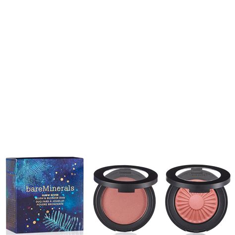 Bareminerals Holiday Gen Nude Cheek Duo Call My Blush Kiss Of