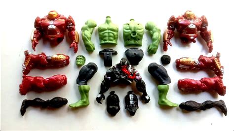 Assembly Toys Hulk Buster Vs Venom Carnage Vs Hulk Smash Avengers YouTube