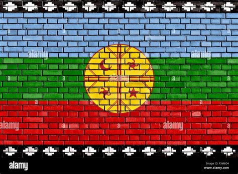 Mapuche flag hi-res stock photography and images - Alamy