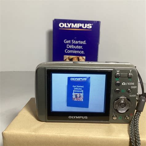 Olympus Stylus 600 Digital Camera 60mp Bundle Silver Tested Working