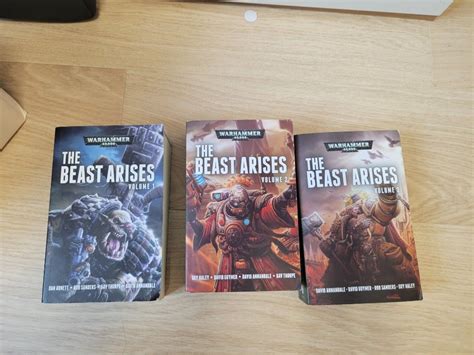 Warhammer 40k The Beast Arises Omnibus Vol 1 To 3 Black Library Novel