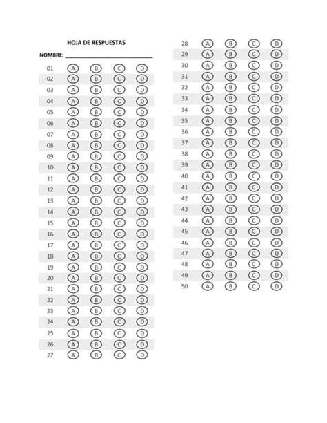 Hoja De Respuestasdocx