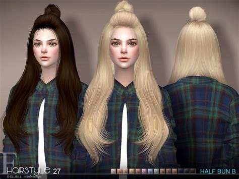 Sims 4 Half And Half Hair