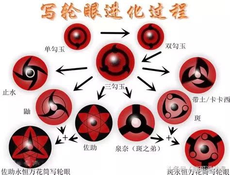 《火影忍者》中血繼限界寫輪眼進化全過程，這些知識你都知道嗎？