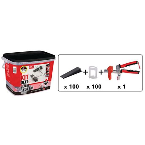 Rubi Delta Tile Leveling System Kit Tools Flooring