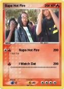 Pokémon Supa Hot Fire Goes first My Pokemon Card