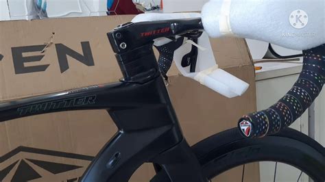 Unboxing Roadbike Twitter Cyclone Pro New Model 2021 Disc Brake Sram