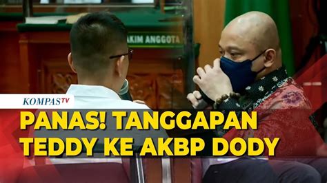 Full Debat Panas Teddy Minahasa Dan Akbp Dody Terkait Perintah Tukar