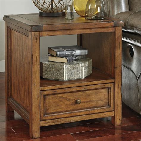 Ashley Farmhouse Table With Drawers