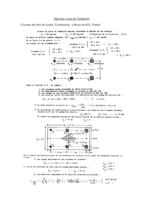 Pdf Ejercicio Losa De Fundacion Dokumen Tips