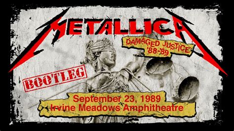 Watch Metallicas Own Bootleg Version Of Their Full 1989 Concert In