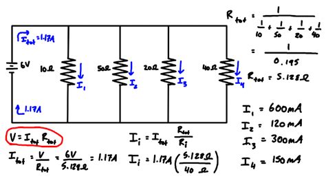 How To Find Total Current In A Parallel Circuit This Electronics