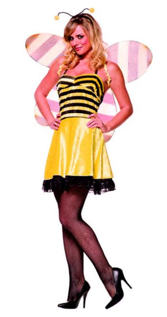 Cheeky Honey Bee Premium Costume Size L / 40 for carnival | Horror-Shop.com