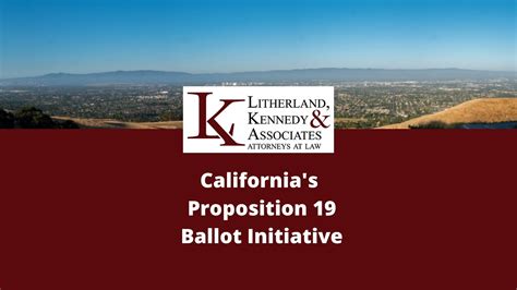 California S Proposition Ballot Initiative Youtube