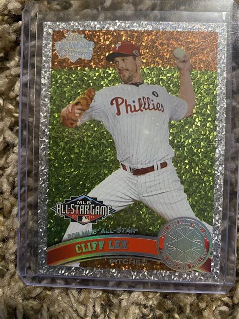 Topps Update All Star Diamond Anniversary Cliff Lee Us Ebay